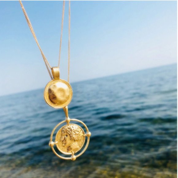 Lulu's "Golden Adventures" Boho Layered Necklace - Picture 11 of 12